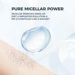 VIBEFICANT HydraGlow Micellar Cleansing Towelettes – Gentle Travel Gym Makeup Remover