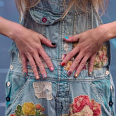 Taylor Swift's Eras Tour Nails Short Round Press On Nails