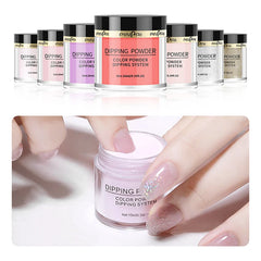 13pcs Nail Art Dipping Powder Kit Set Chrome Glitter Rub Pigment Dip Powder For Nail Tips Decoration Dipping Powder Set