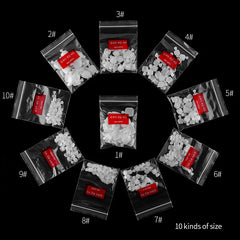 500pcs Clear Natural Fake Toe Tips UV LED Full Cover False Toenails Extension Foot Tips Flexible Resin Toenail Manicure Long Tip