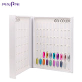 Professional Model Nail Gel Polish Color Chart Display Box Dedicated 120 Color Card Chart Painting Manicure Nail Art Tools