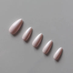 Vibeficant Progel Handmade Gel Press on Nails Medium Almond Haileybiebernails