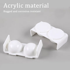 New Acrylic Double Hole Pens Cup Wash Pen Tools for Nails Art Fashion Nail Supplies for Professionals