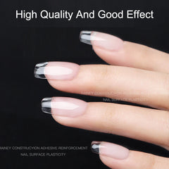5g Nail Reinforcement Gel Transparent Soak Off UV LED Nail Art Builder Gel Enhanced Build Shapes Nail Strength Acrylic Gel