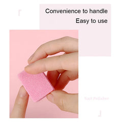 20PCS 100/180 Double-side Mini Nail File Blocks Colorful Sponge Nail Sanding Buffer Nail File Polisher Nail Art Polishing Tools