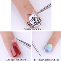 10/15ml Peel Off Latex Liquid Tape Protect Nail Polish Varnish Anti-spill Latex Fast Dry Skin Care Tool With Tweezer