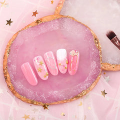 Wholesale Round Resin Agate Stone Nail Color Palette Gel Polish Pallet Mixing Paint Plate Manicure For Nails Art Display
