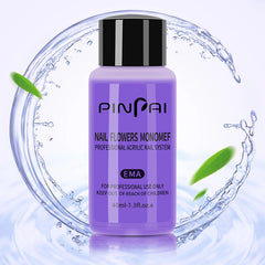 Acrylic Powder Set Nail Kit 3 Colors Carving Nail Art Gel For Extension Manicure Crystal Nail Glitter 3D Nail Tips Carving Tools