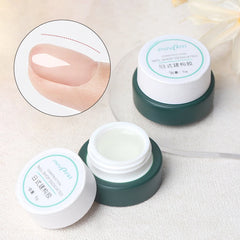 5g Nail Reinforcement Gel Transparent Soak Off UV LED Nail Art Builder Gel Enhanced Build Shapes Nail Strength Acrylic Gel