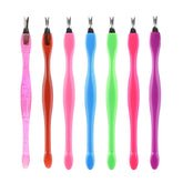 10/5Pcs Dead Skin Remover Cuticle Remover Nipper Pusher Trimmer Stainless Steel Pedicure Nails Care Nail Tools