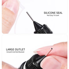 Fast Dry Nail Glue & Rhinestone Kit Adhesive False Nails Extension Glue Stick Soak Off UV LED Nail Art Gel Fast shipping