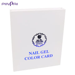 Professional Model Nail Gel Polish Color Chart Display Box  Dedicated 120 Color Card Chart Painting Manicure Nail Art Tools