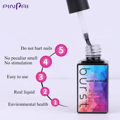 Burst Magic Remove UV Nail Gel Polish Magic Remover Soak off Nail Art Primer Acrylic Clean Degreaser For Nail Lacquer