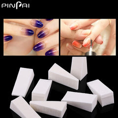 10PCS Nail Art Gradient Triangle Sponge for DIY Nail Tool Set Gel Polish Varnish Foams Color shadow Transfer Sponge Handy