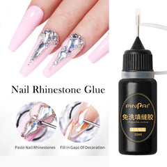 10/20g Nail Rhinestone Adhesive Glue Tranparent Nail Glue Soak Off UV LED Nail Art Gel Varnish