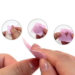 Lint Free Nail Cleaning Cotton Wipes Towel Remover Pads For Nail Polish Remover Wraps Clean Nail Gel Varnish Removing Tools